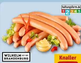 REWE Center Metzgerei Wilhelm Brandenburg Wiener Würstchen Angebot