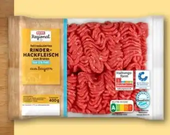 REWE Center Rewe Regional Rinder Hackfleisch Angebot