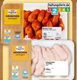 REWE Center Rewe Regional Hähnchen Flügel Angebot