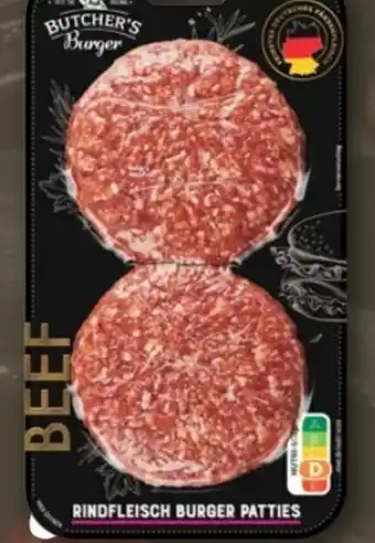 REWE Center Butcher’s Burger Beef Rindfleisch Patties Angebot