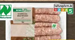 REWE Center Rewe Bio Schweine Bratwurst Angebot