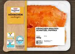 REWE Center Rewe Regional Hähnchen-Minutenschnitzel Angebot