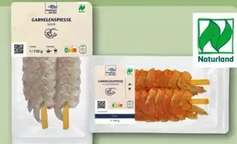 REWE Center Fischhaus am See Bio Black-Tiger-Garnelenspieße Angebot