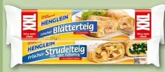 REWE Center Henglein Blätterteig XXL Angebot