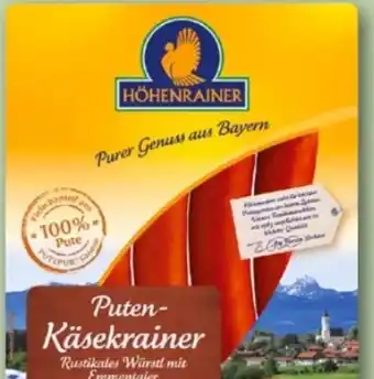 REWE Center Höhenrainer Puten Käsekrainer Angebot