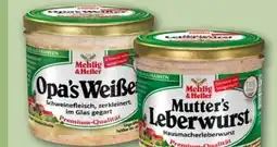 REWE Center Mehlig & Heller Wurst im Glas Angebot