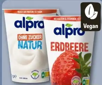 REWE Center Alpro Soya Joghurtalternative Natur ohne Zucker Angebot