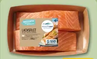 REWE Center Deutsche See Lachsfilet mit Haut Angebot