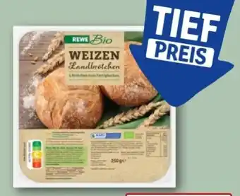 REWE Center Rewe Bio Weizen Landbrötchen Angebot