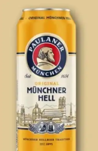 REWE Center Paulaner Münchner Hell Angebot
