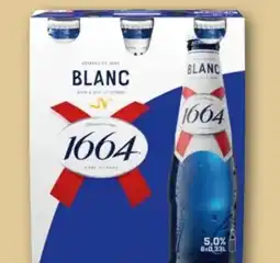 REWE Center Kronenbourg Brewery Bier 1664 Blanc Angebot