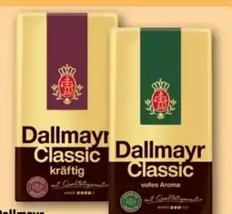 REWE Center Dallmayr Classic Kräftig Bohnenkaffee Angebot