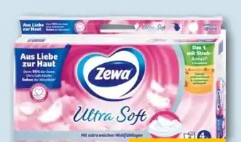 REWE Center Zewa Toilettenpapier Ultra Soft Angebot