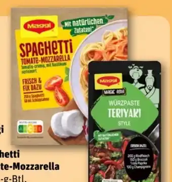 REWE Center Maggi Fix Spaghetti Tomate-Mozzarella Angebot