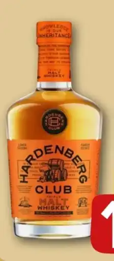 REWE Center Hardenberg Club Triple Malt Whiskey Angebot