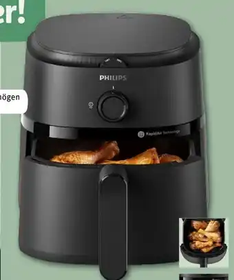 REWE Center Philips Heißluftfritteuse NA120/00 Angebot