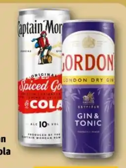 REWE Center Captain Morgan Original Spiced Gold & Cola Angebot