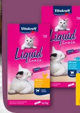 REWE Center Vitakraft Katzensnack Liquid Snack Angebot