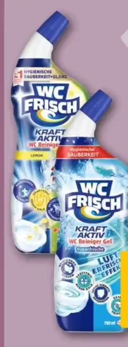 REWE Center WC Frisch Kraft Aktiv Reiniger Gel Angebot