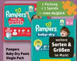 REWE Center Pampers Baby Dry Pants Single Pack Angebot