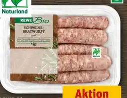 REWE Rewe Bio Schweine Bratwurst Angebot