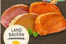 REWE Metzgerei Landbauern Schweine Rückensteak Angebot