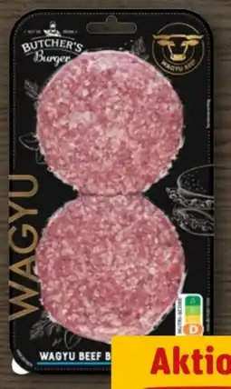 REWE Butcher’s Burger Wagyu Beef Patties Angebot