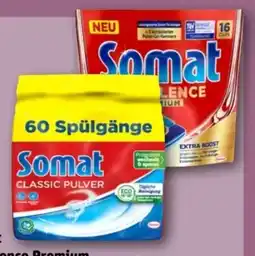 REWE Center Somat Excellence Premium Geschirrreiniger Angebot