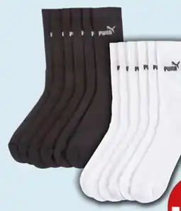 PENNY Puma Unisex-Sportsocken 6er-Pack Angebot