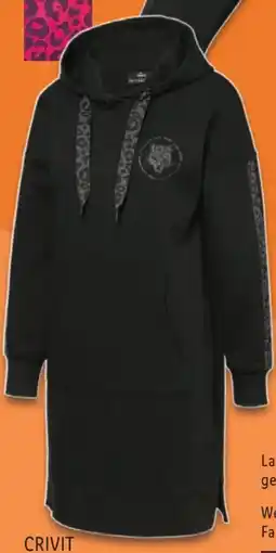 Lidl Crivit Damen Sweatkleid Angebot