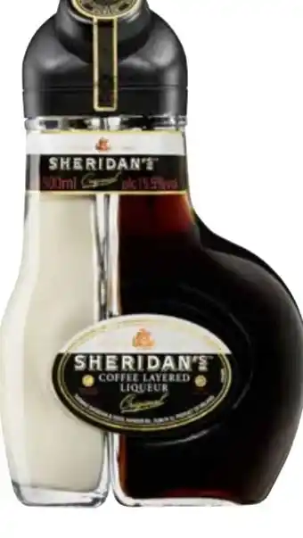 Edeka Sheridan's Original Coffee Layered Liqueur Angebot