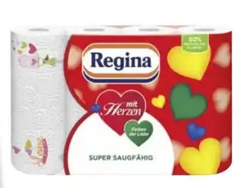 Edeka Regina Küchentücher mit Herzen Angebot