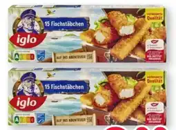 Scheck-in-Center Iglo Fischstäbchen Angebot