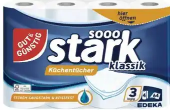 Edeka Gut & Günstig Küchentücher Angebot