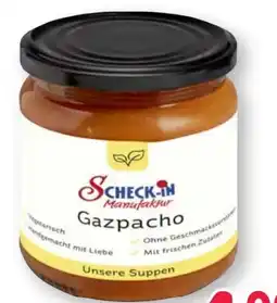 Scheck-in-Center Scheck-in Manufaktur Gazpacho Angebot