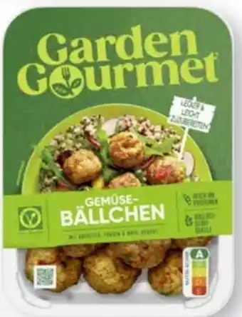 Scheck-in-Center Garden Gourmet Vegetarische Gemüsebällchen Angebot