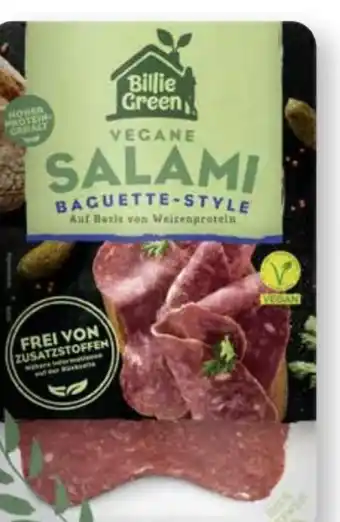 Scheck-in-Center Billie Green Vegane Salami Baguette-Style Angebot