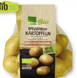 Scheck-in-Center Edeka Bio Speisefrühkartoffeln Angebot