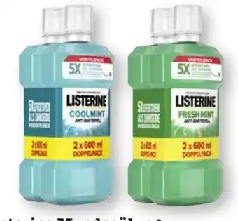Scheck-in-Center Listerine Mundspülung Cool Mint Angebot