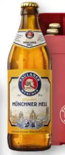 Scheck-in-Center Paulaner Münchner Hell Angebot