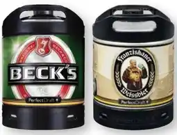 Scheck-in-Center Beck's Perfect Draft Angebot
