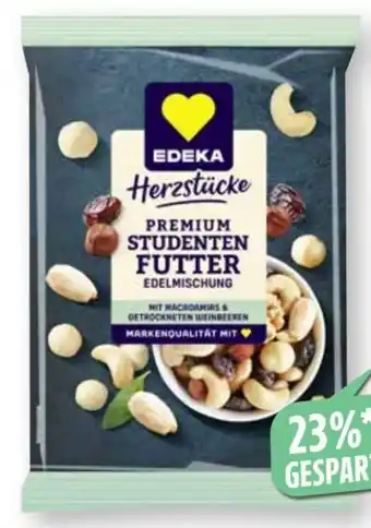 Scheck-in-Center Edeka Herzstücke Premium Studentenfutter Angebot