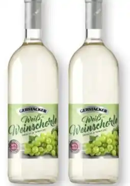 Scheck-in-Center Gerstacker Nürnberger Weißweinschorle Angebot
