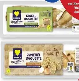 Scheck-in-Center Edeka Herzstücke Dinkel Baguette Vegan Angebot