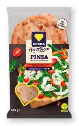 Scheck-in-Center Edeka Herzstücke Pinsa Angebot