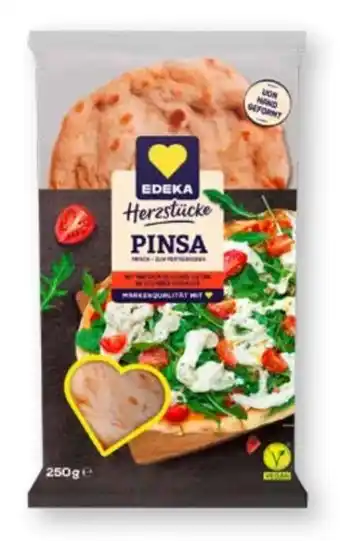 Scheck-in-Center Edeka Herzstücke Pinsa Angebot