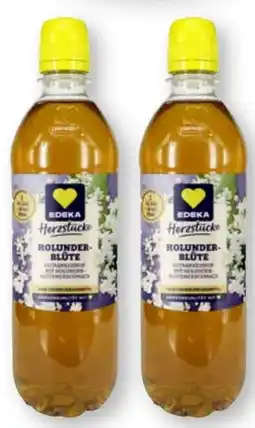 Scheck-in-Center Edeka Herzstücke Holunderblüte Sirup Angebot