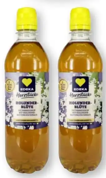 Scheck-in-Center Edeka Herzstücke Holunderblüte Sirup Angebot