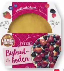 Scheck-in-Center Lieken Urkorn Feiner Biskuitboden Angebot