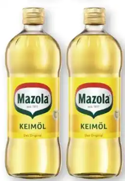 Scheck-in-Center Mazola Keimöl Angebot